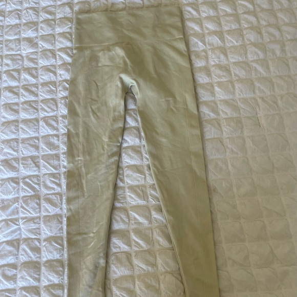 SET Active Cream Leggings High-Waisted Ankle-Length - Picture 5 of 8